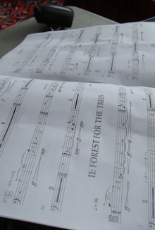 A piece of sheet music