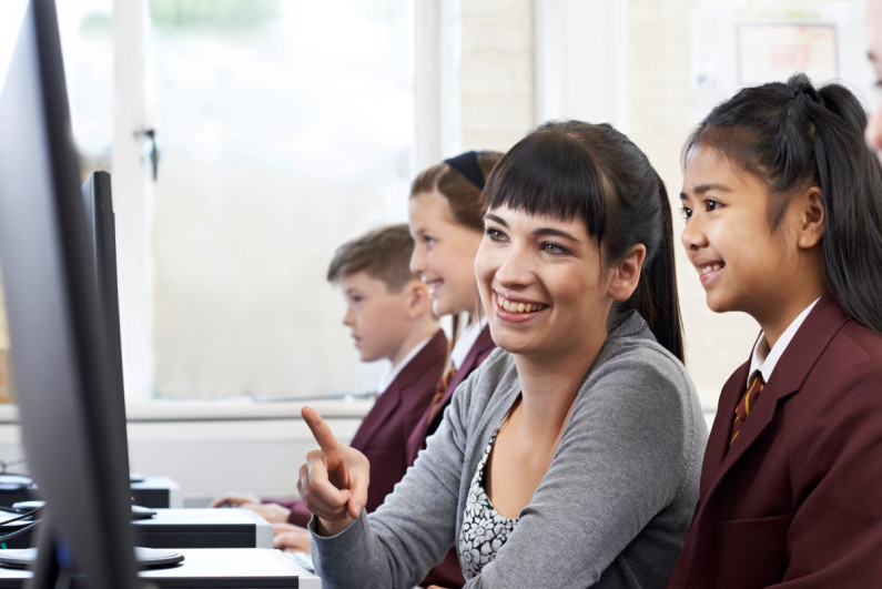 Teacher and pupils GettyImages 650700713