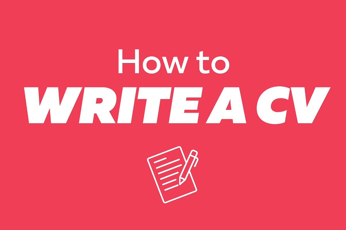 How To Write A Cv